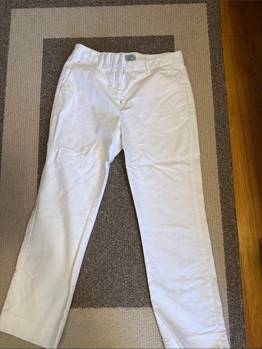 GAP Women's White Chino Trousers size 4R